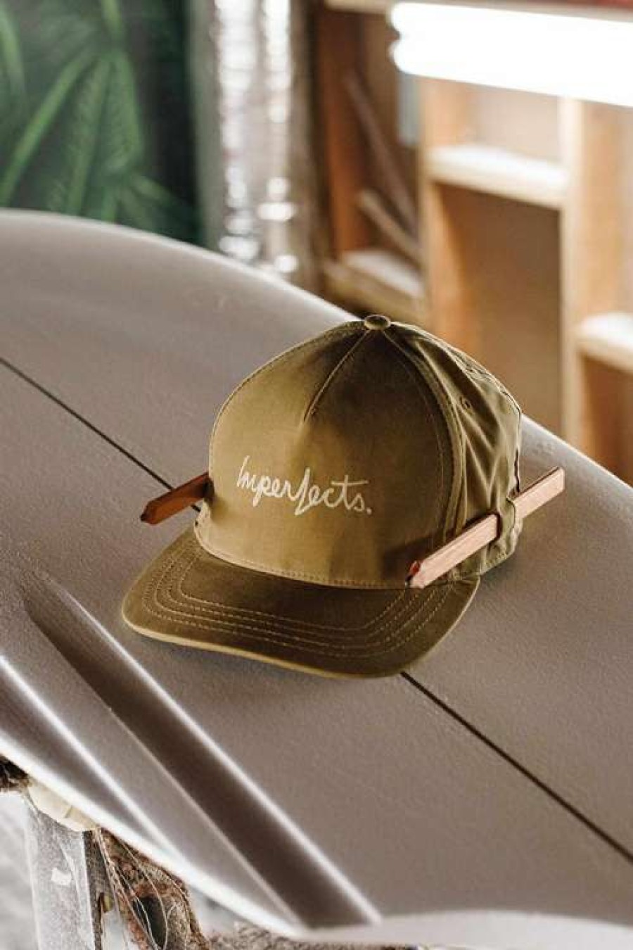 Accessories * | The Creator'S Cap In Brush Brown Wax | 'Imperfects' New Arrivals