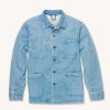 Apparel * | The Cunningham Coat In Sky Blue Denim Exclusive