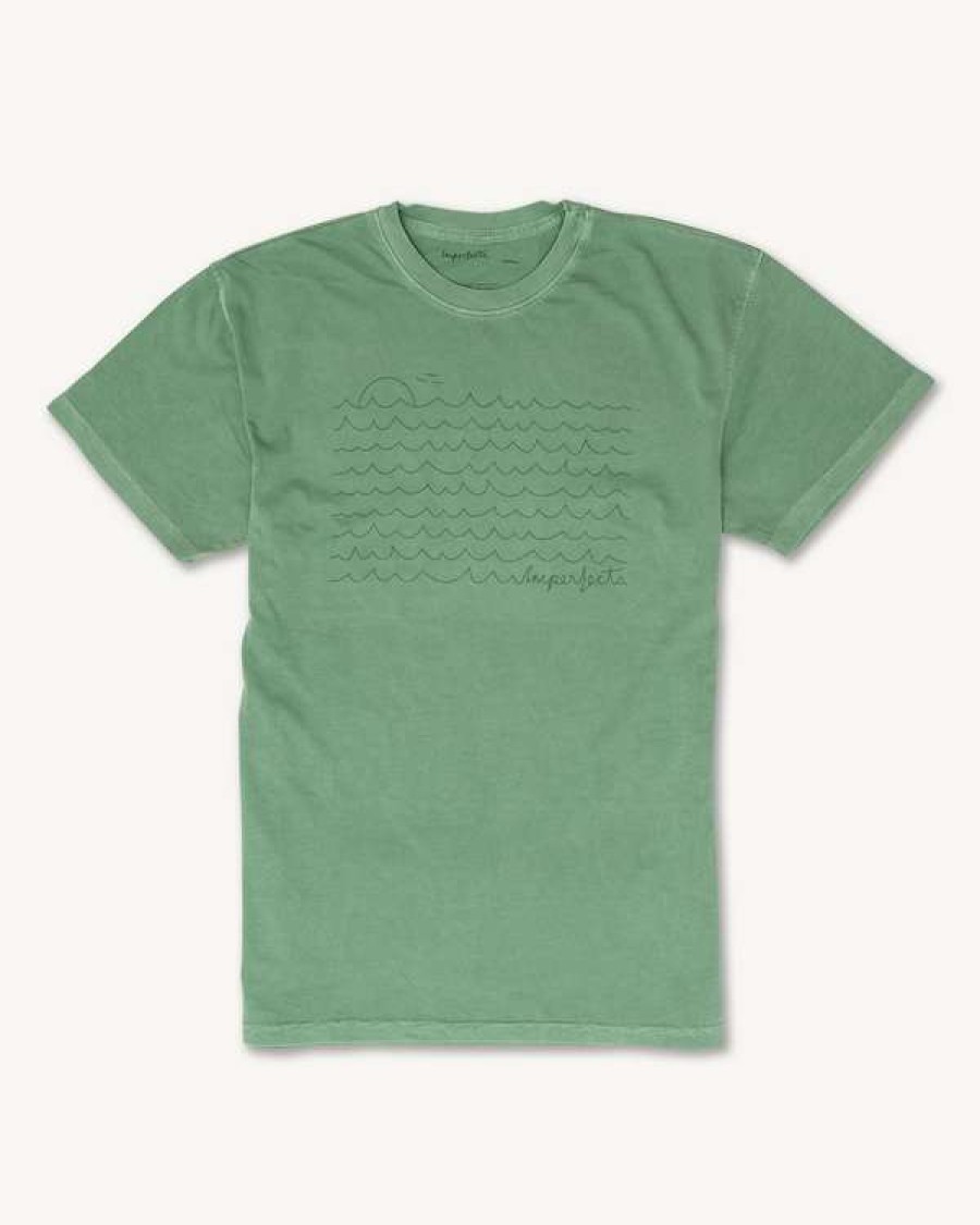 Apparel * | Og Waves Tee In Herb Less Expensive