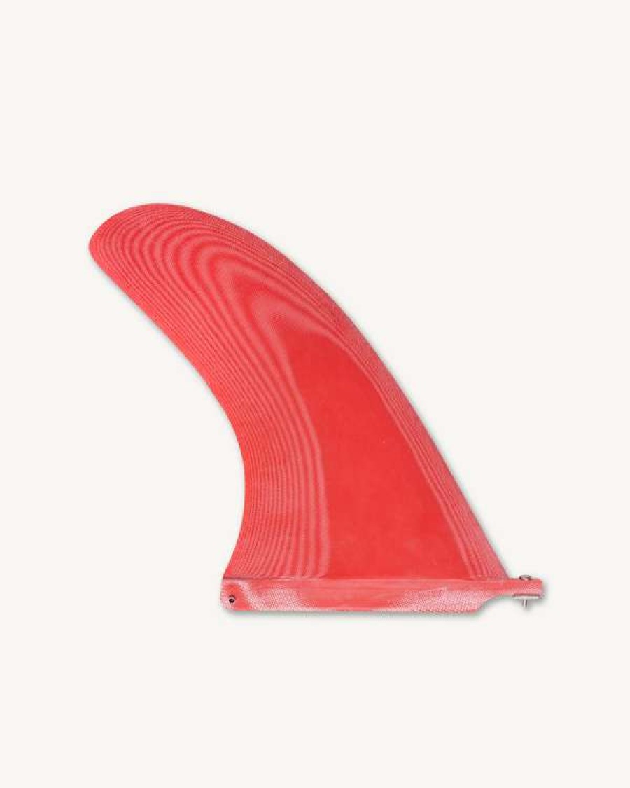 Fins * | Madera Noserider Fin 10.125 In Red Quick Delivery