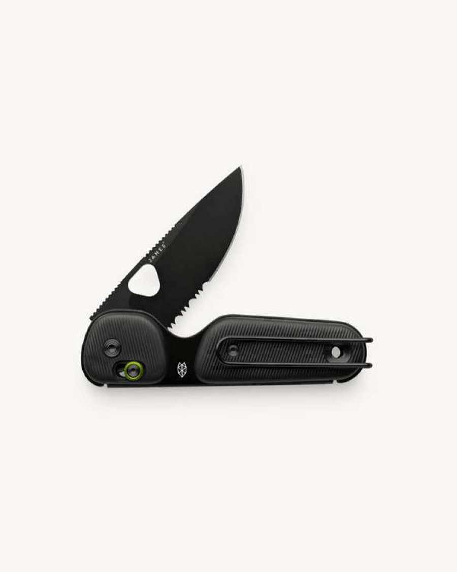 Everyday Carry * | The Redstone Knife In Black + Black Typical Style