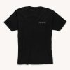 Apparel * | Shop Tee W/ Brushstroke In Black Quick Delivery