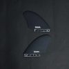 Fins * | Machado Keel Twin Fin Set In Black/Swirl New Arrivals