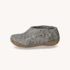 Imperfects Marketplace * | Glerups | The Juniors Shoe In Grey W/ Calfskin Sole Quick Delivery