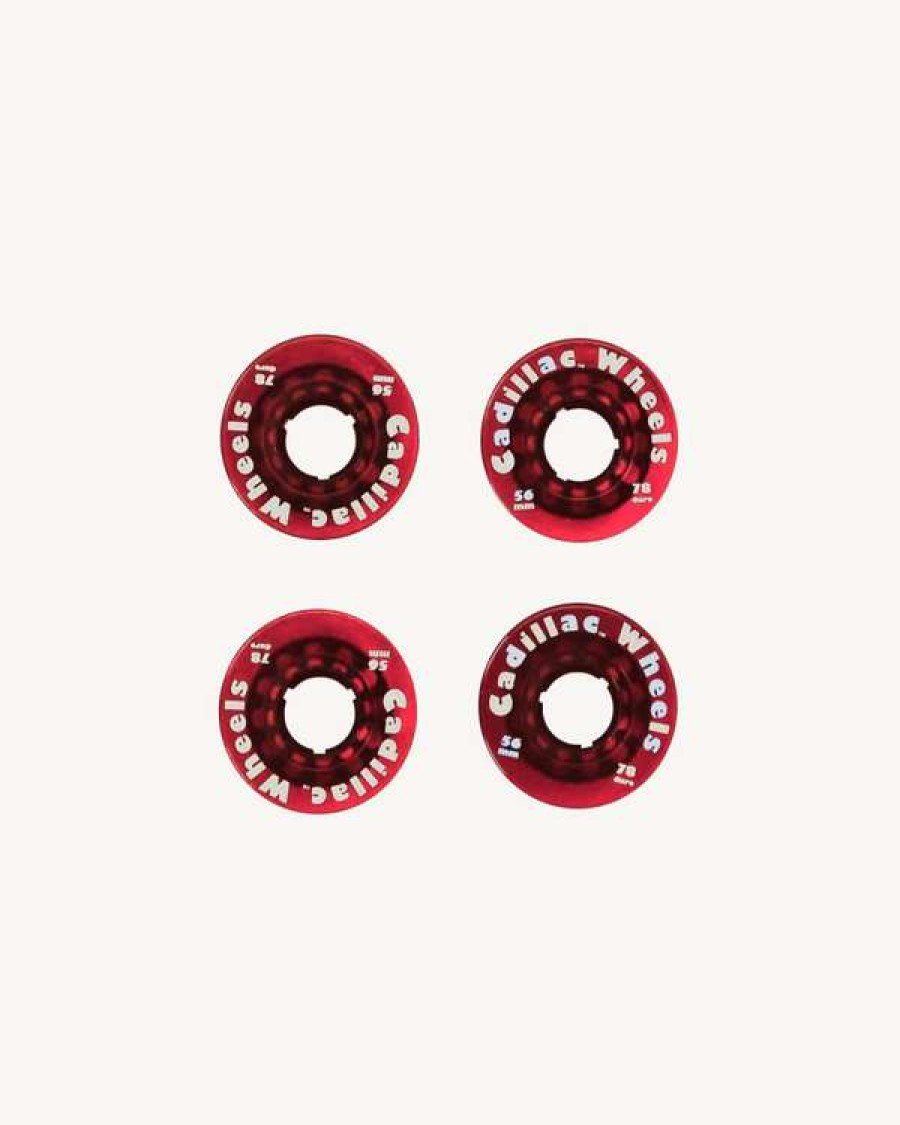 Skate * | Cadillac Original Wheels 56Mm | 78A In Red Less Expensive