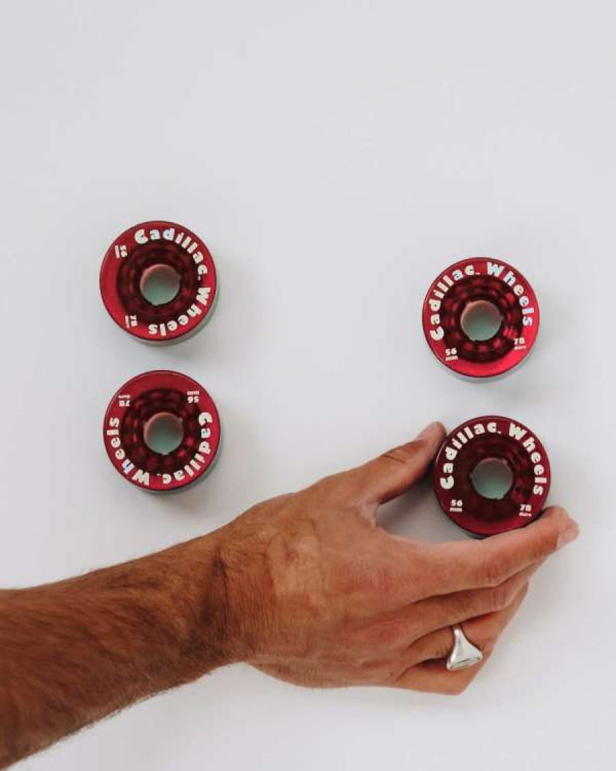 Skate * | Cadillac Original Wheels 56Mm | 78A In Red Less Expensive