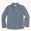 Apparel * | Shepherds Shirt In Rinsed Indigo Hickory Stripe Outlet Sale