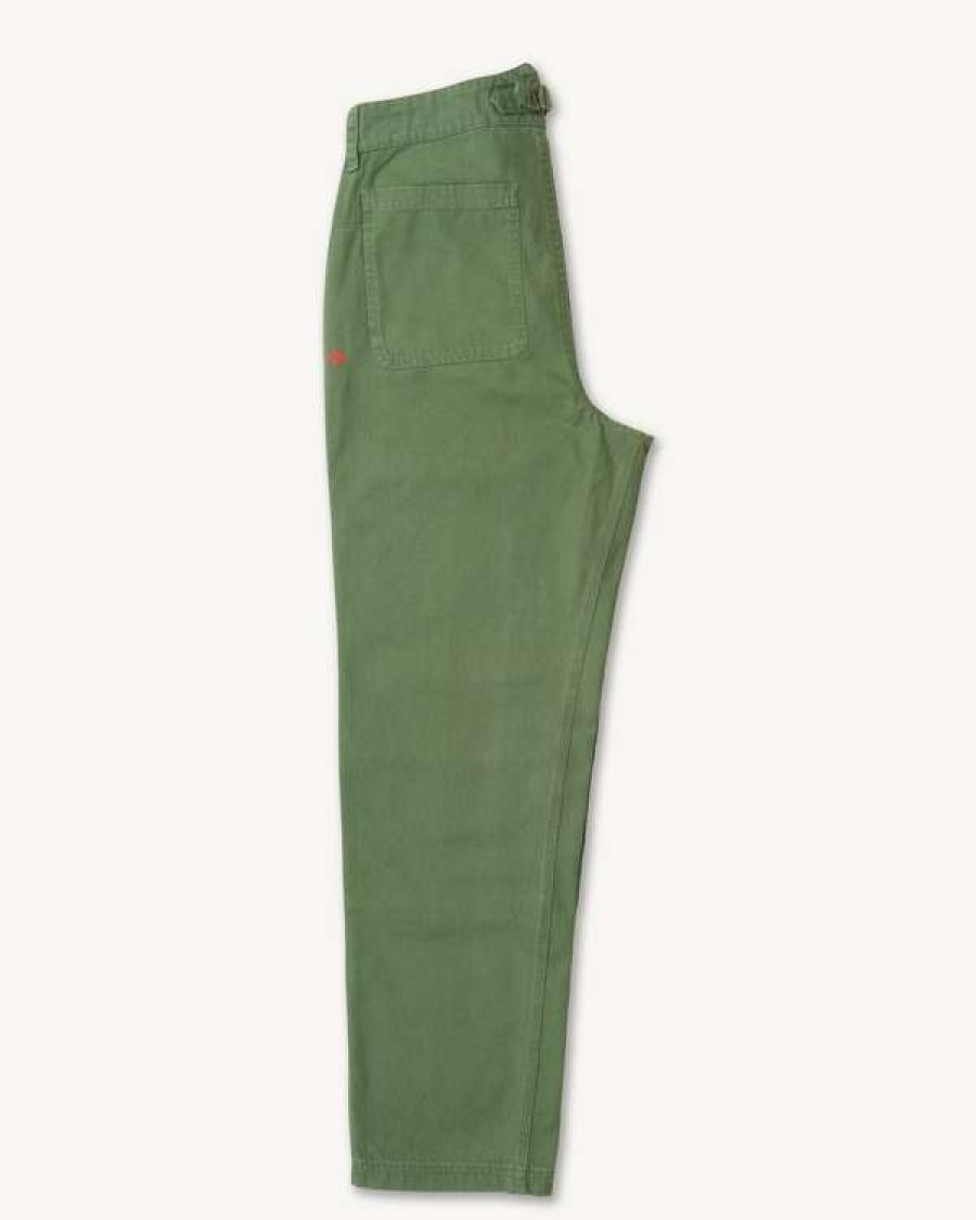 Apparel * | Courier Pant In Fatigue Canvas Best Sale