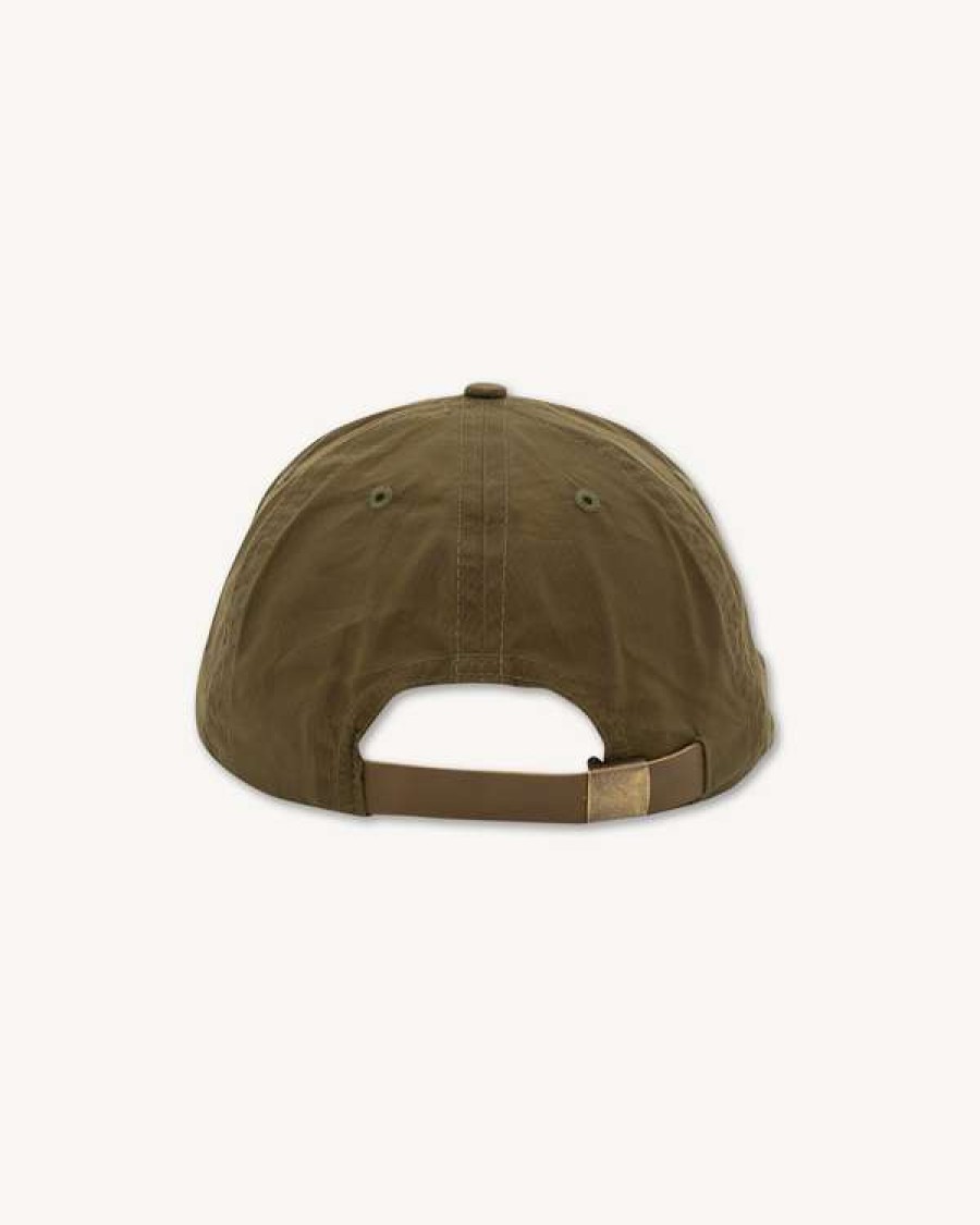 Accessories * | The Creator'S Cap In Olive Ripstop Wax | 'Handmade' Outlet Sale