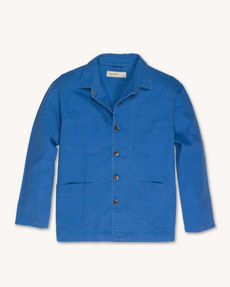 Apparel * | The Creator'S Coat In Ace Blue Canvas Low Price