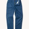 Apparel * | Courier Pant In Banks Street Blue Canvas Sale