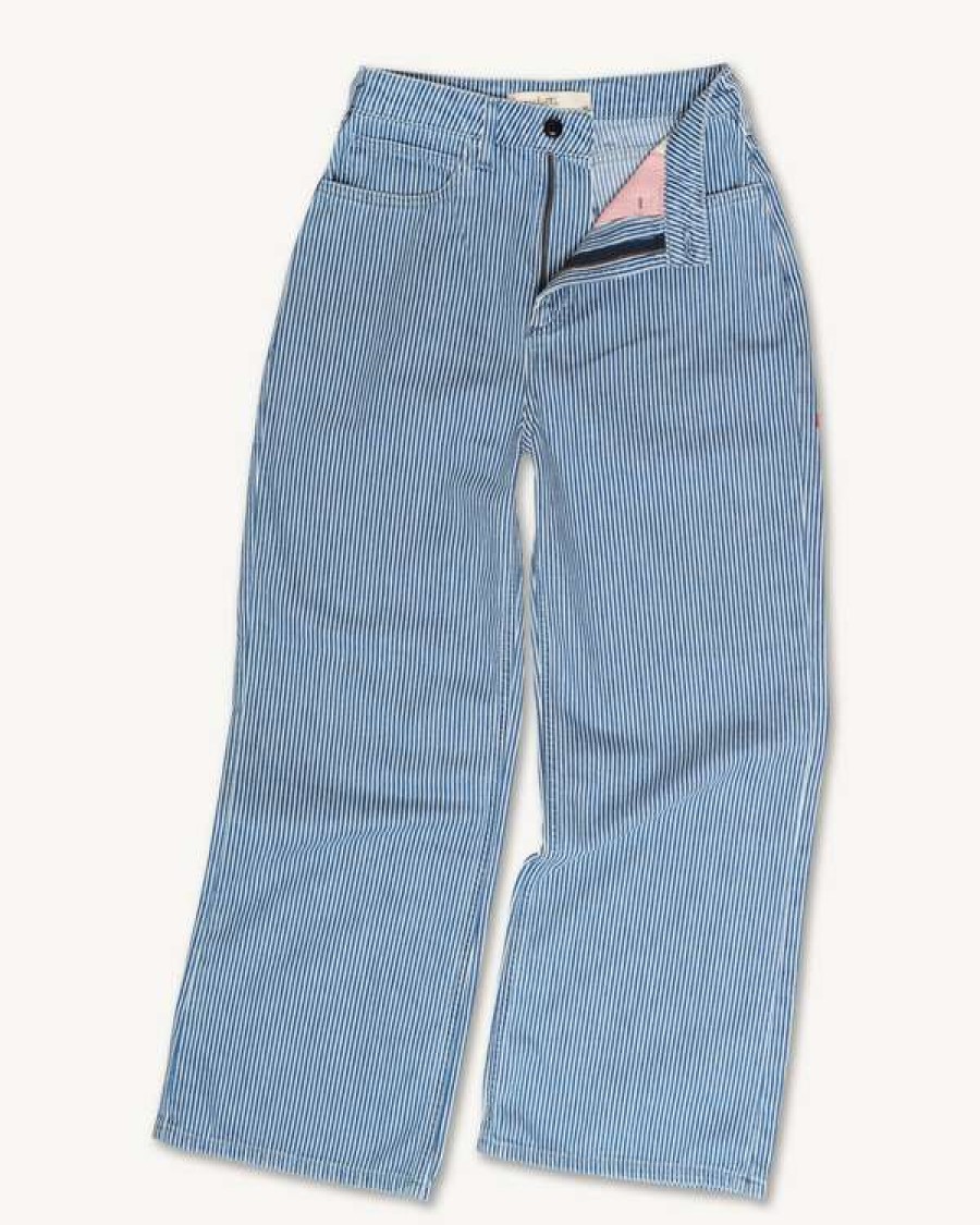 Apparel * | 523L Pant In Weathered Indigo Hickory Stripe Good Quality