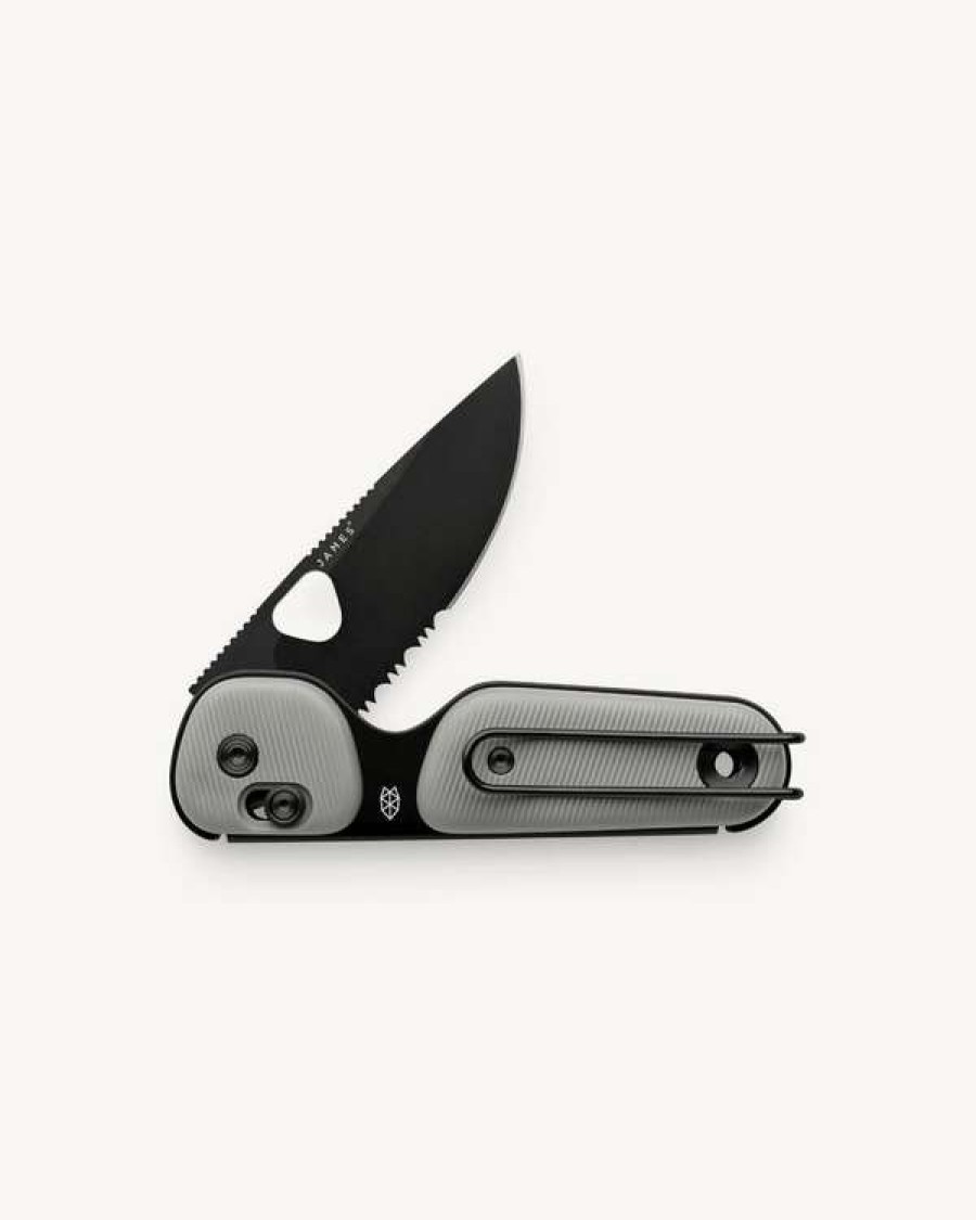 Everyday Carry * | The Redstone Knife In Primer Gray + Black Attractive