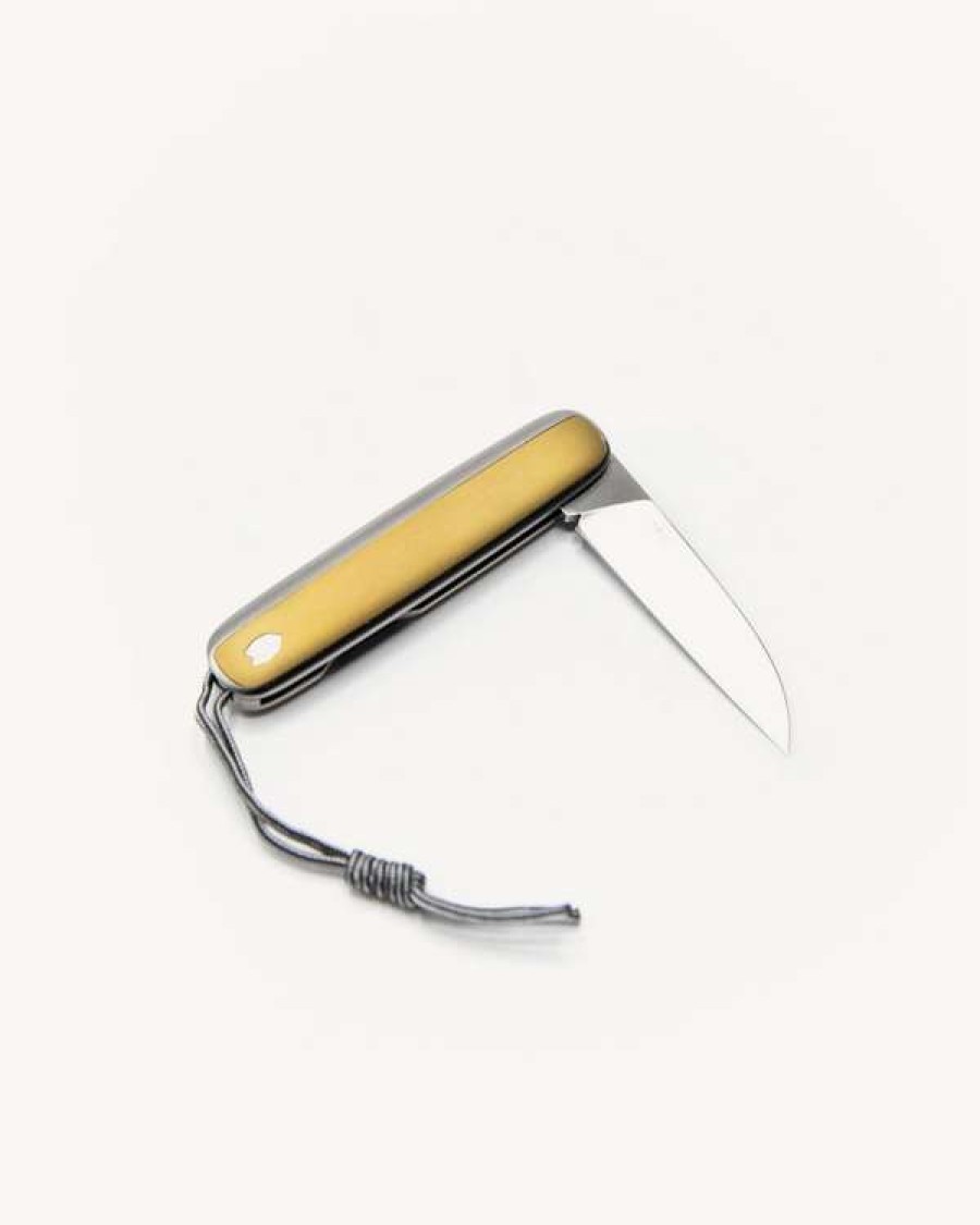 Everyday Carry * | The Pike Knife In Brass + Stainless Typical Style