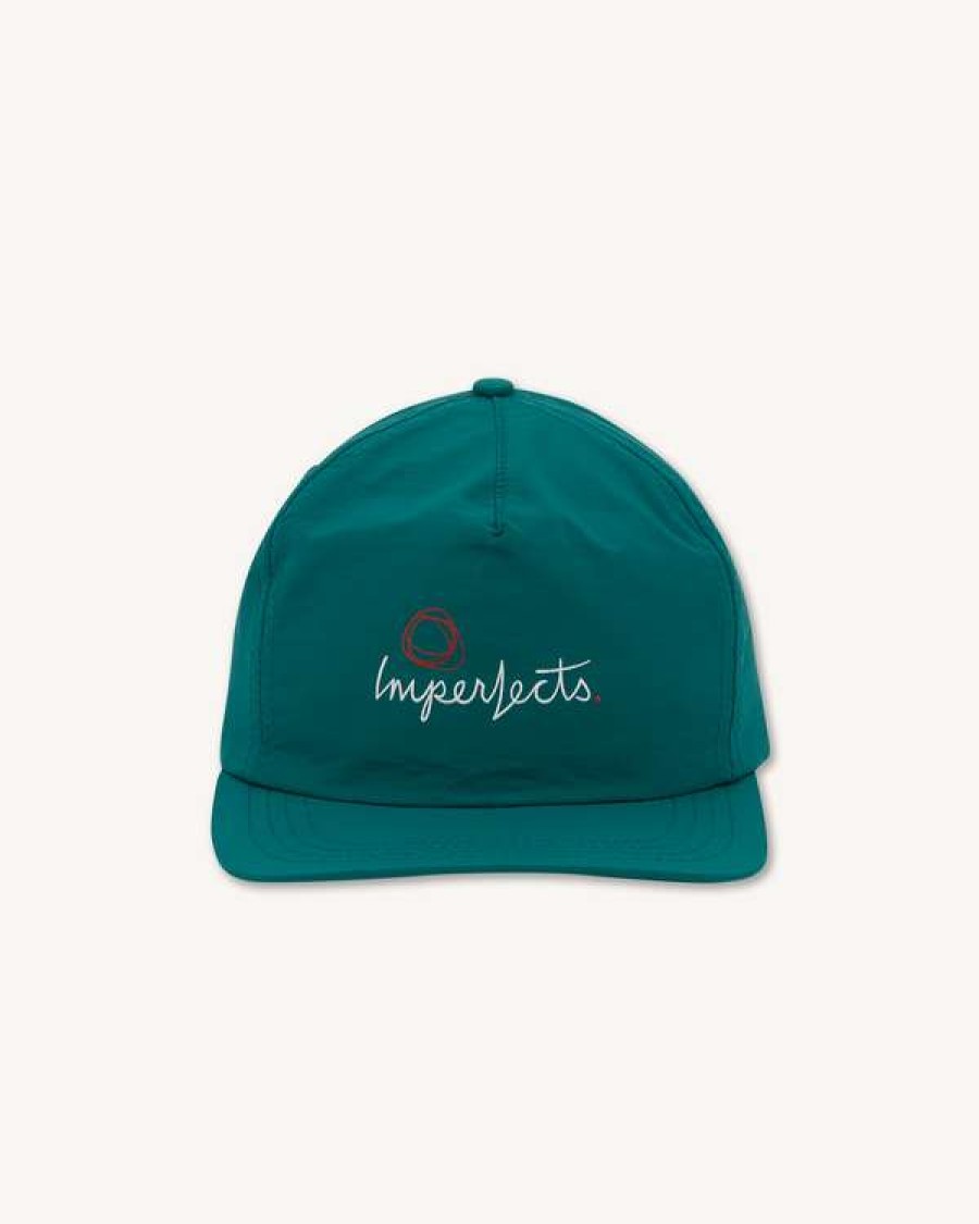 Accessories * | The Surf Cap In Dark Teal Taslan Top Sell