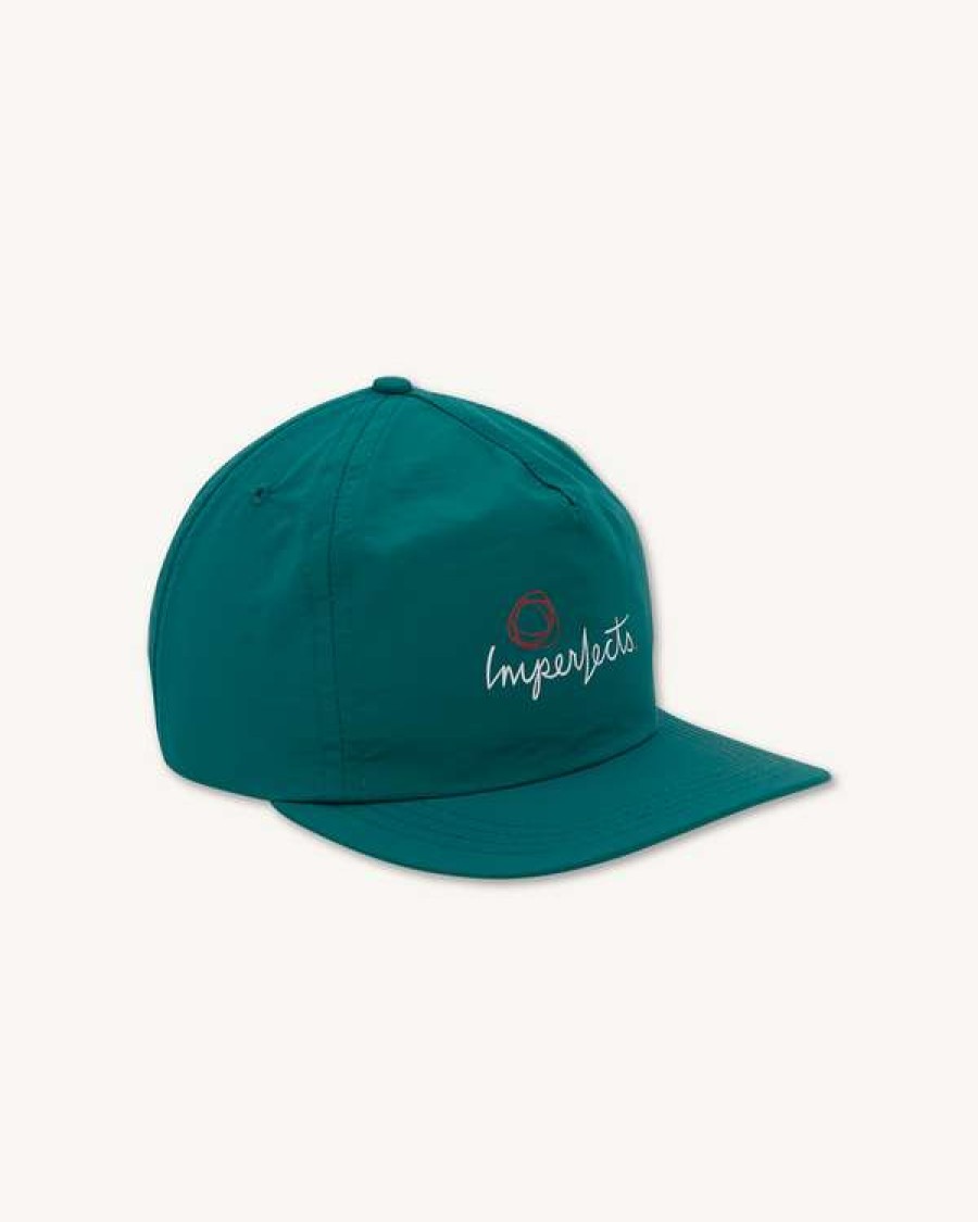 Accessories * | The Surf Cap In Dark Teal Taslan Top Sell