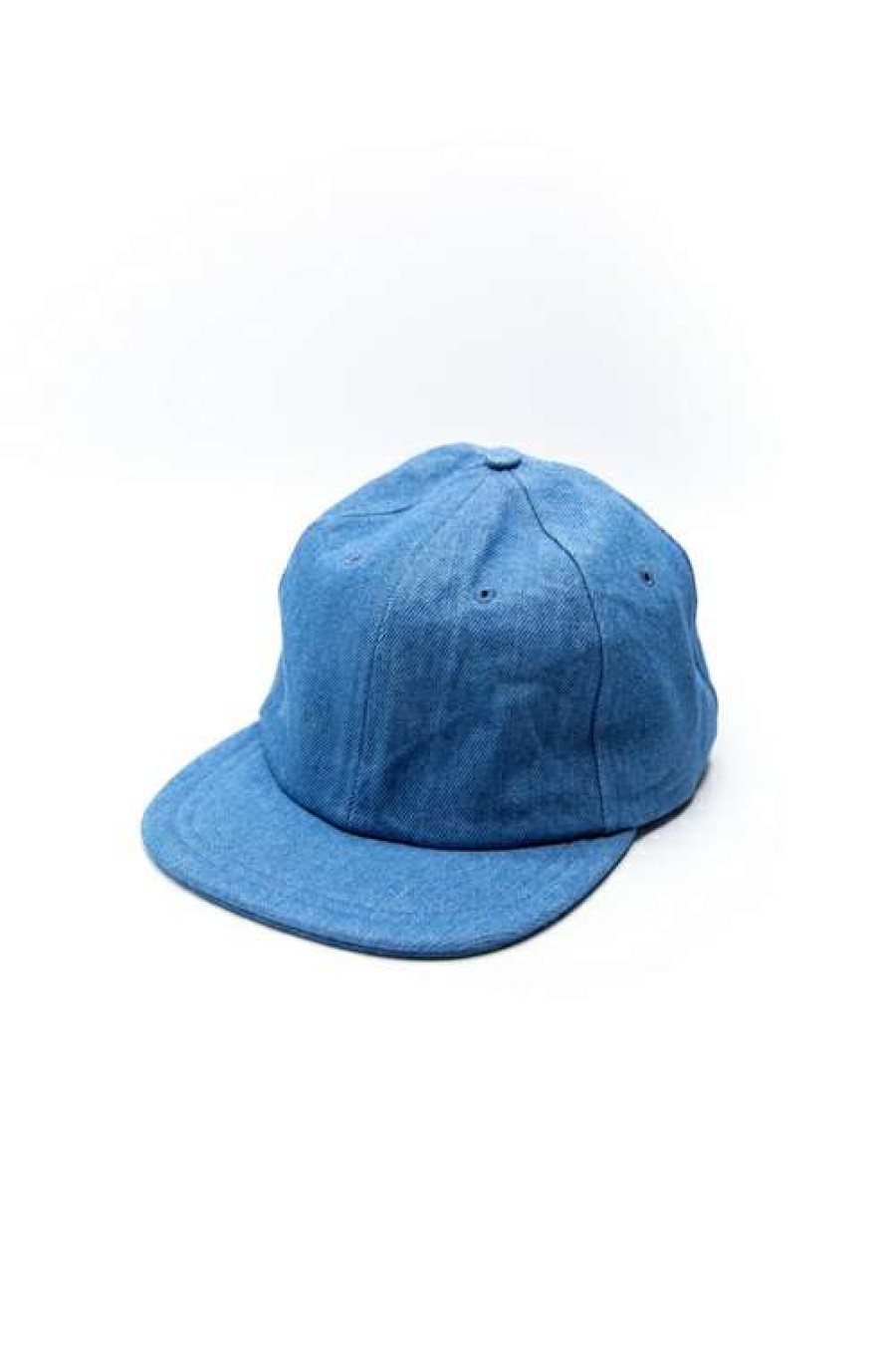 Accessories * | Toyama Cap In Sea Washed Denim Outlet Sale