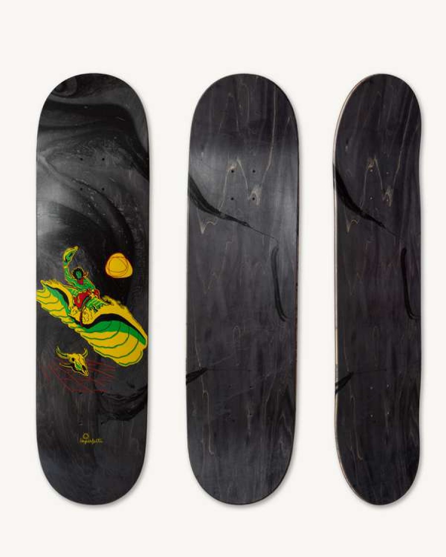 Skate * | 8.5 Popsicle In Obsidian Acid Dip | Rasta Cowboy Wrangler Quick Delivery