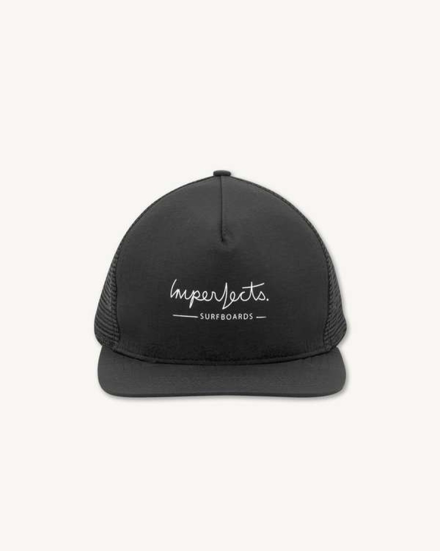 Accessories * | Surfer'S Trucker In Black Taslan Less Expensive