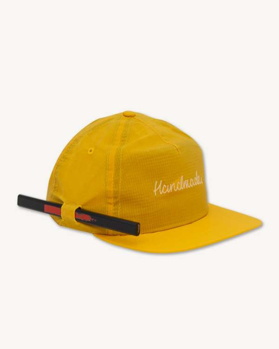 Accessories * | The Creator'S Cap In Yellow Ripstop Wax | 'Handmade' High Quality