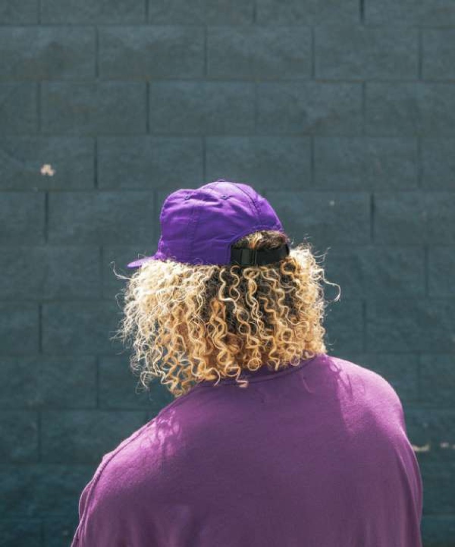 Accessories * | The Surf Cap In Purple Taslan Less Expensive