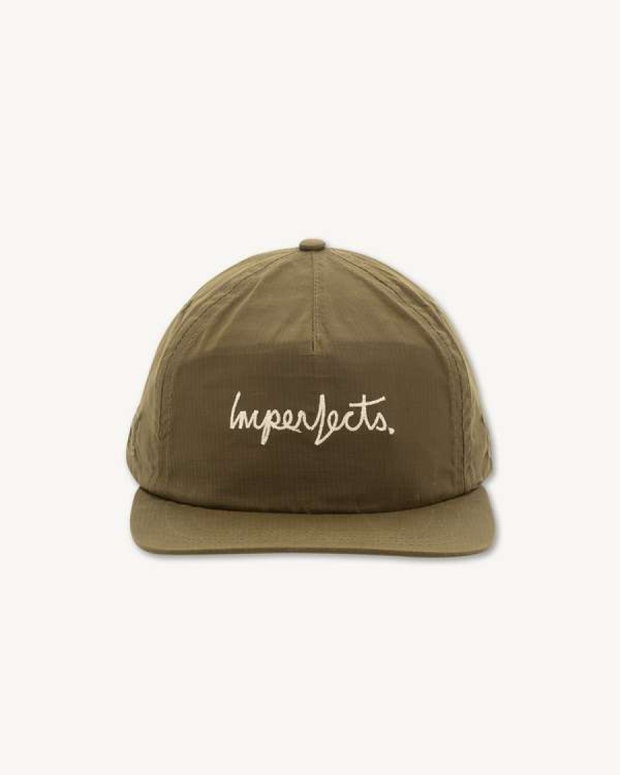 Accessories * | The Creator'S Cap In Olive Ripstop Wax | 'Imperfects' Best Sale