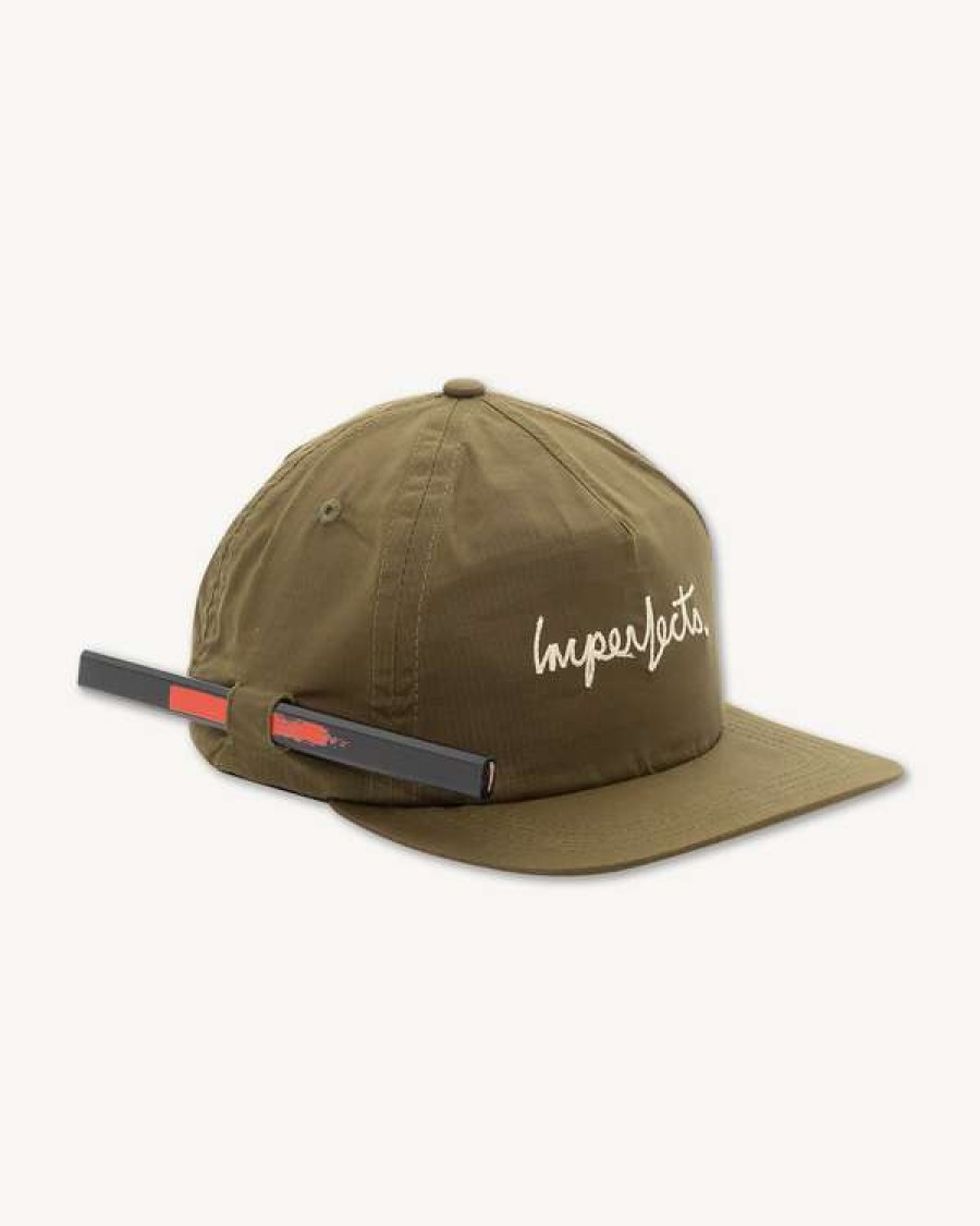 Accessories * | The Creator'S Cap In Olive Ripstop Wax | 'Imperfects' Best Sale