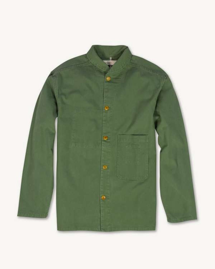 Apparel * | Shepherds Shirt In Fatigue Canvas Attractive