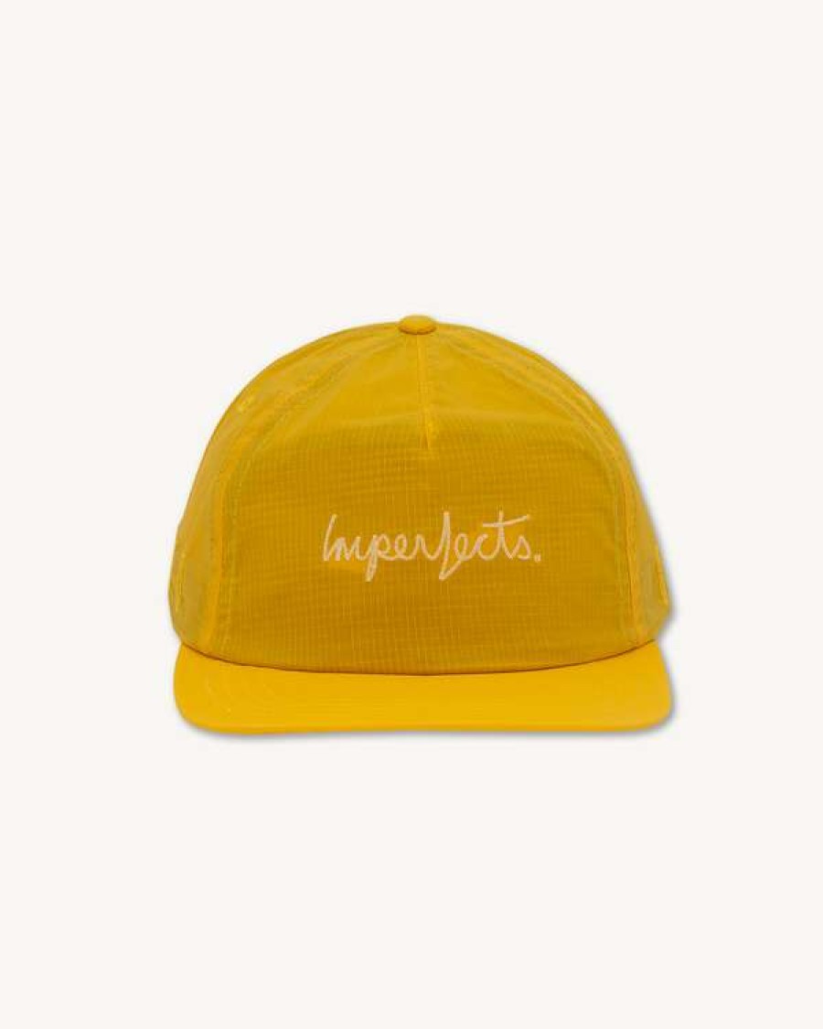 Accessories * | The Creator'S Cap In Yellow Ripstop Wax | 'Imperfects' Cheap