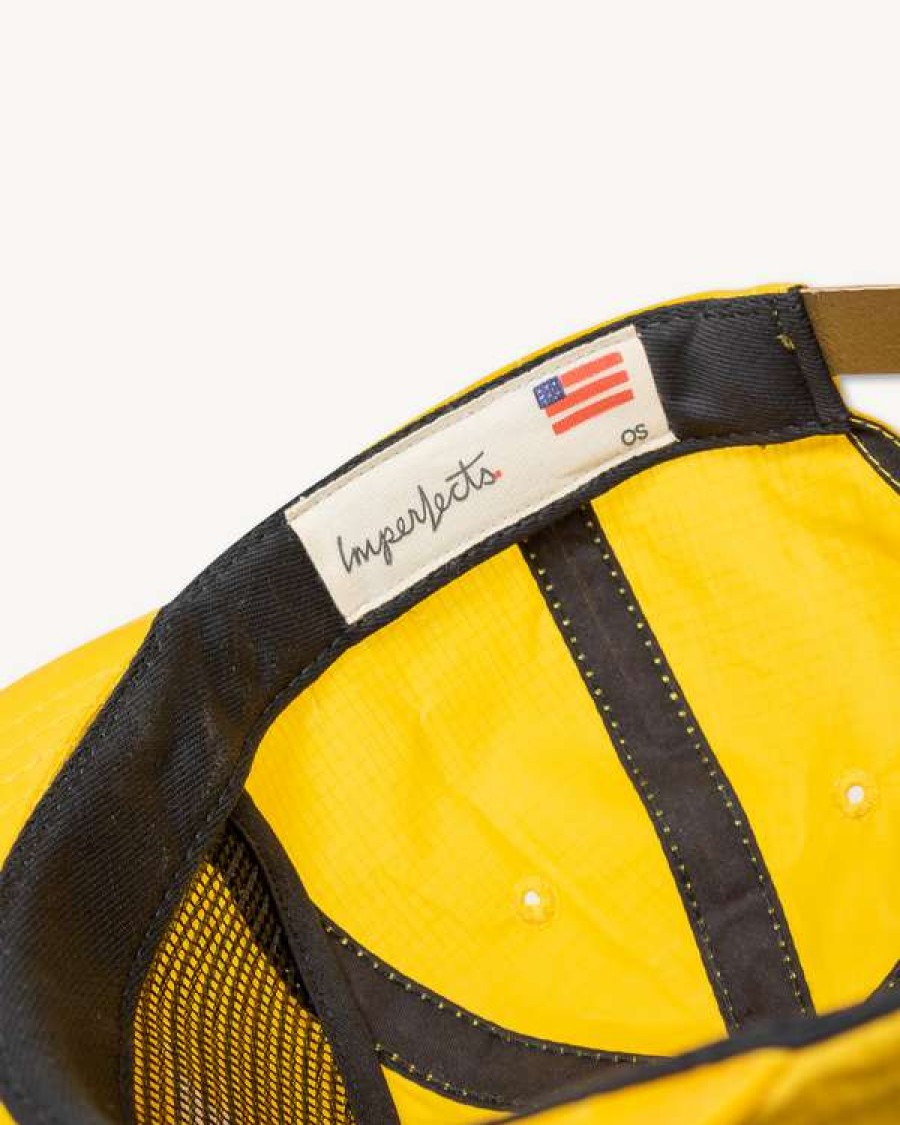 Accessories * | The Creator'S Cap In Yellow Ripstop Wax | 'Imperfects' Cheap