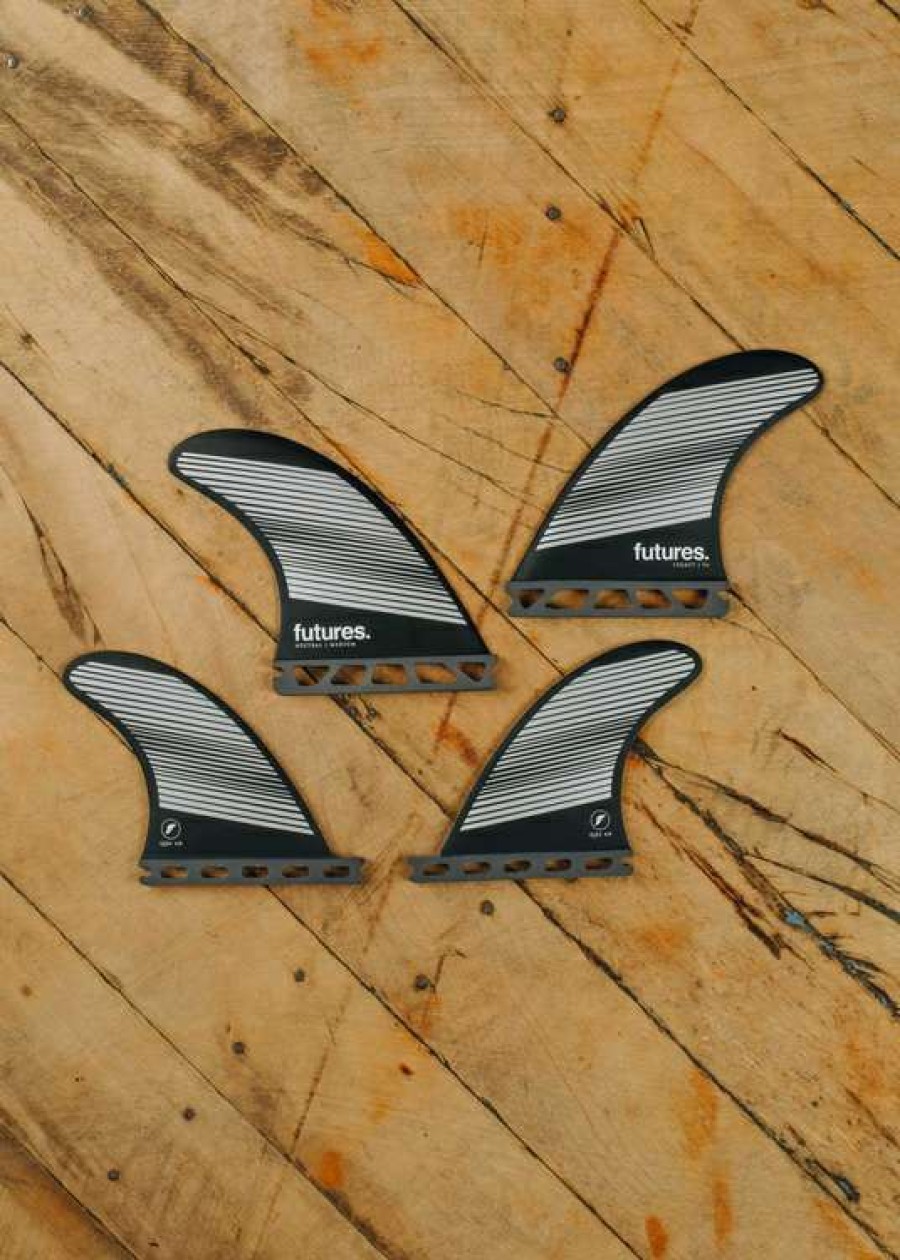 Fins * | The Legacy F6 Quad Fins In Black Closeout Sale