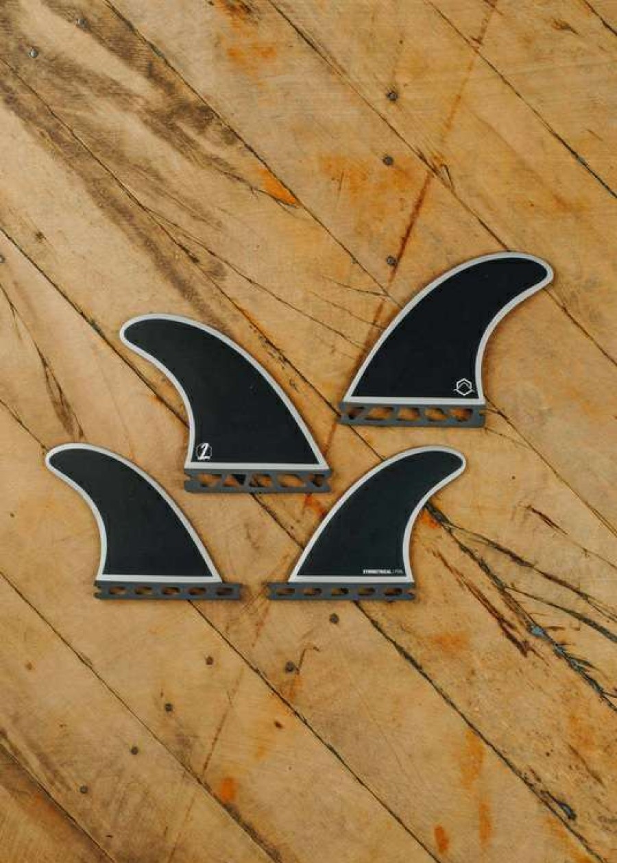 Fins * | The Legacy F6 Quad Fins In Black Closeout Sale