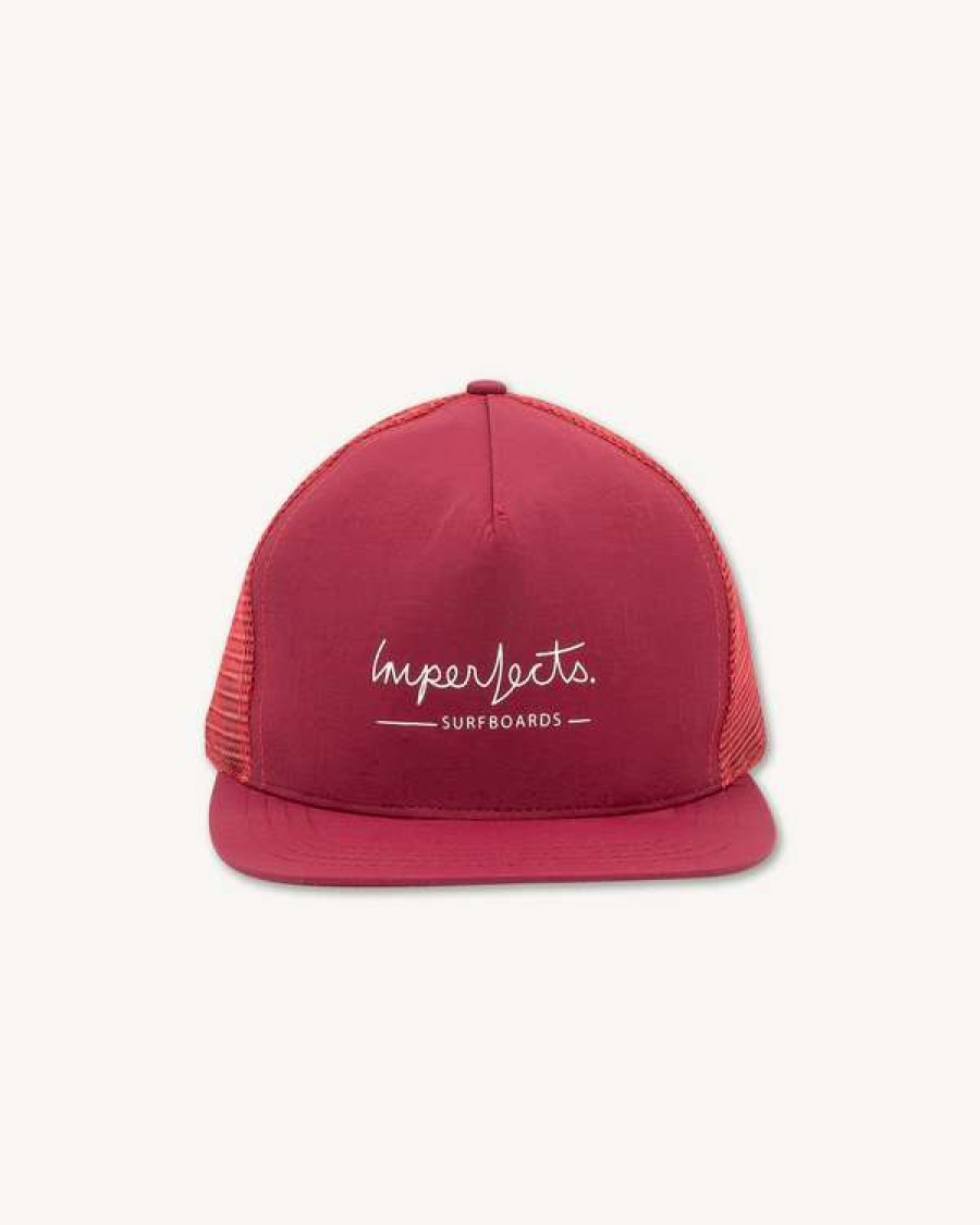 Accessories * | Surfer'S Trucker In House Red Taslan Closeout Sale