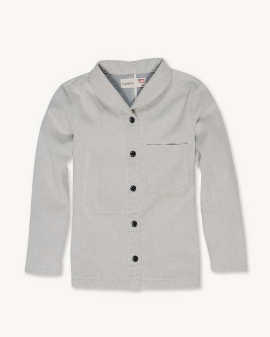 Apparel * | Ladies Shepherds Shirt In Post Consumer Denim Best Sale