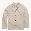 Apparel * | Seavees X Imperfects Shepherds Shirt In Natural Duck Canvas Outlet Sale