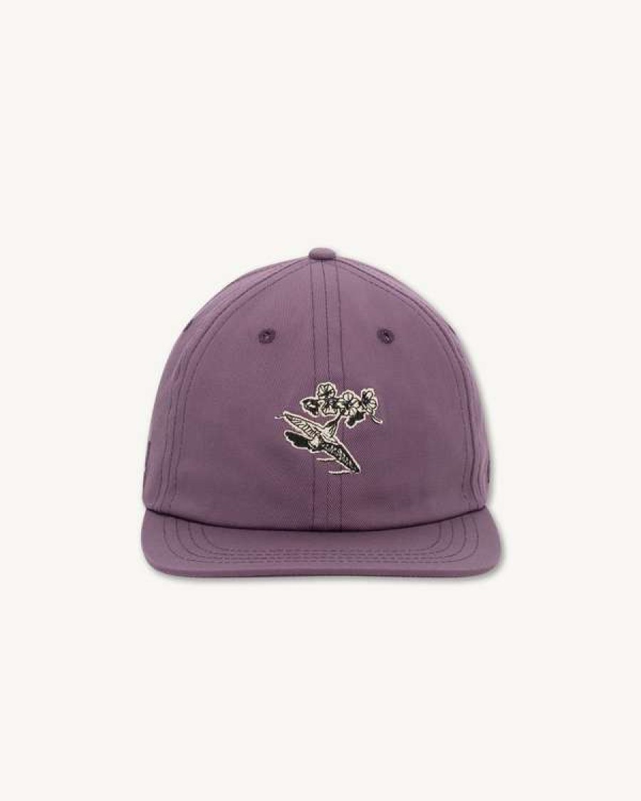 Accessories * | The Director'S Cap Hummingbird In Lilac Twill Promotions