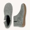 Imperfects Marketplace * | Glerups | The Boot In Grey W/ Calfskin Sole Attractive