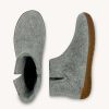 Imperfects Marketplace * | Glerups | The Boot In Grey W/ Honey Rubber Sole Online Sales