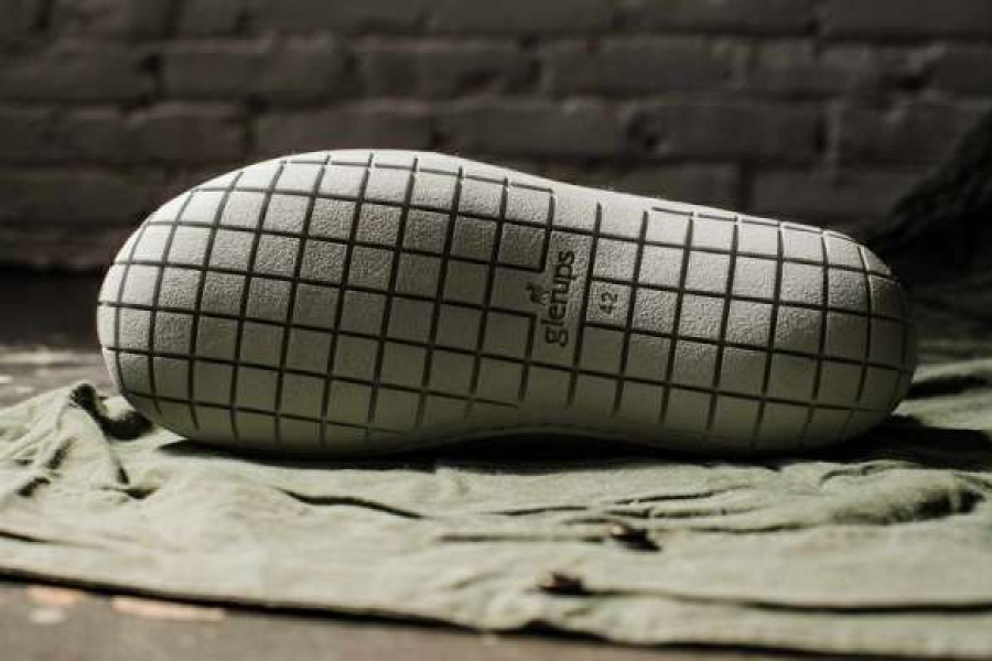 Imperfects Marketplace * | Glerups | The Boot In Grey W/ Grey Rubber Sole Store