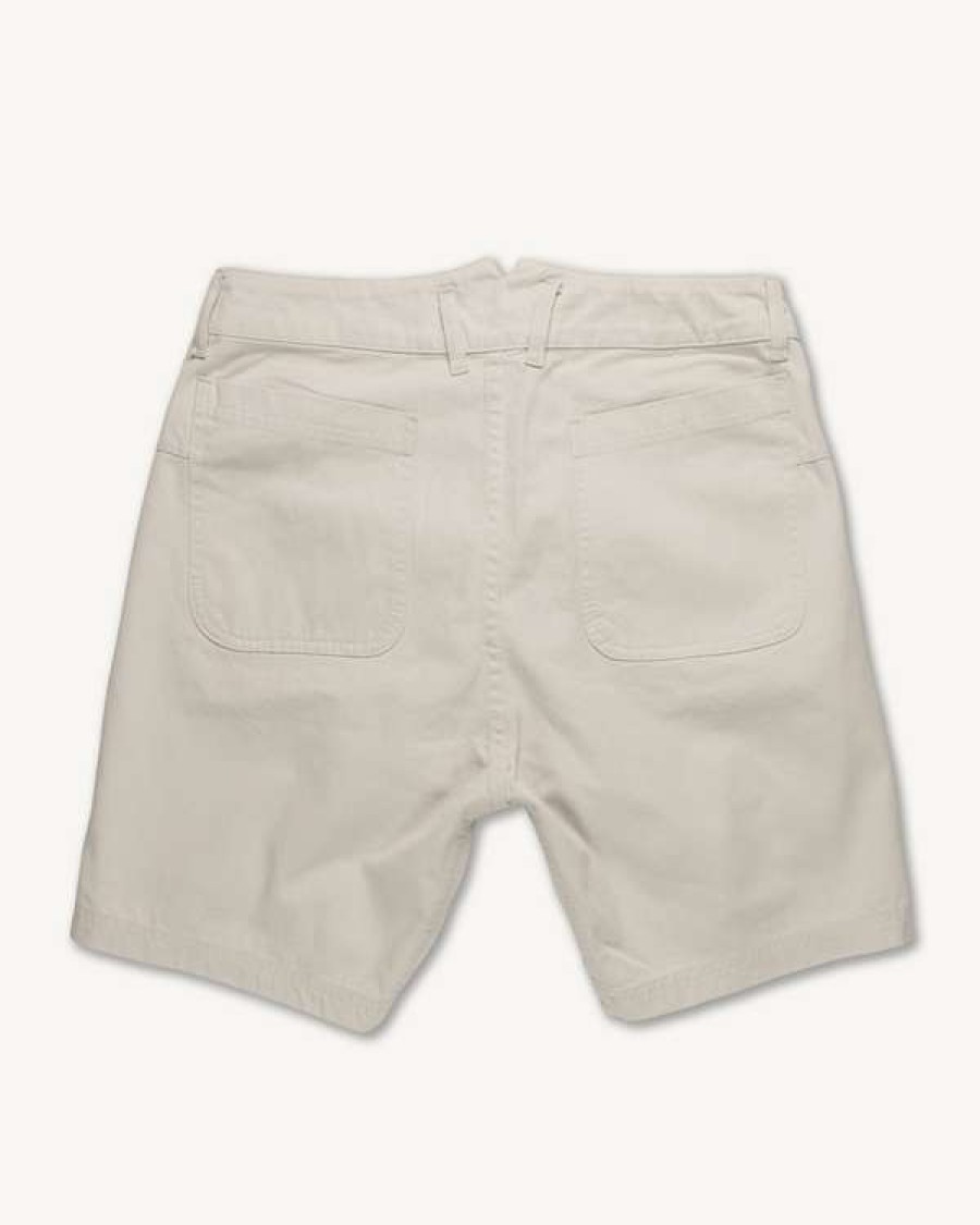 Apparel * | The Courier Short In Natural Twill Cut Price