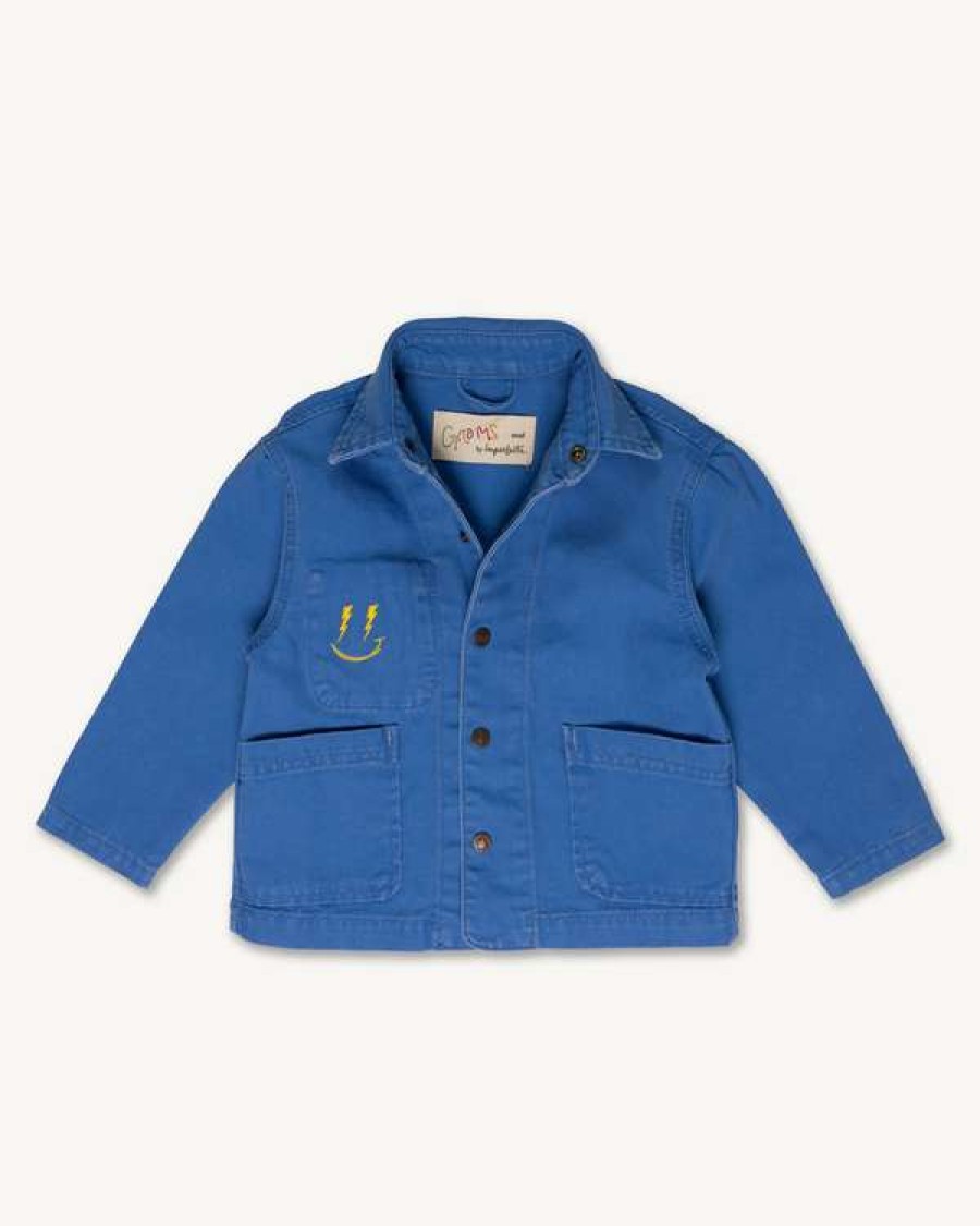 Apparel * | The Creator'S Coat Mini In Baby Ace Blue Low Price